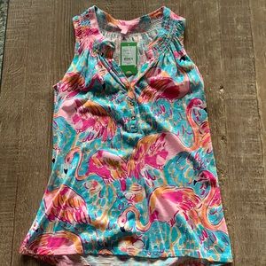 NWT Lilly Pulitzer Peel and Eat Essie Top